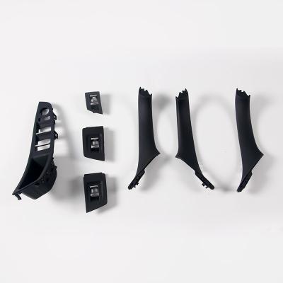 China ABS+PC High quality Car Interior Door Handle For BMW 5 Series F10 F11 F18 Inner Door Handle 7 Piece Set for sale