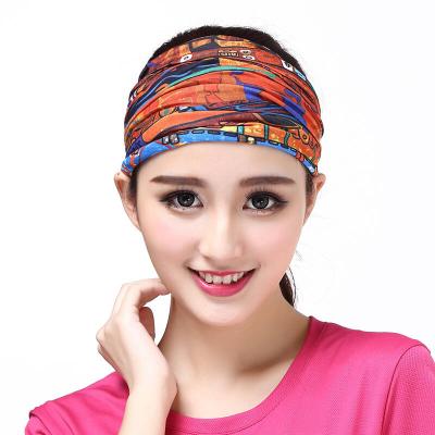 China Custom Design Bandanas Multifunctional Sports Bandanas Headwear Custom Printing Square Bandana Polyester Tube Scarf for sale