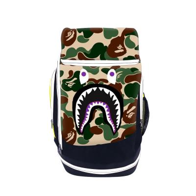 China Wholesale Unisex Outdoor Single Compartment Anti-theft Team Logo Customized Badminton Shoe Backpack With Cooler Pocket for sale