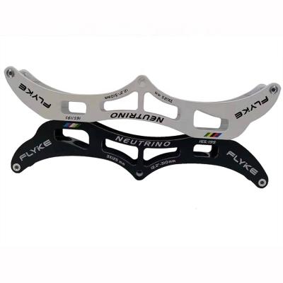 China Ray Sports Customized 6061 CNC Aluminum Laser Logo Carbon Anodizing Gear Skates Frame for sale