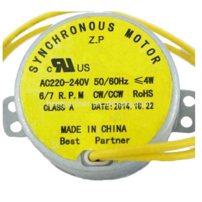 China CE approval 220V 240V 4W drip-proof synchronous motor for air conditioner parts 49TYJ synchronous motor for sale