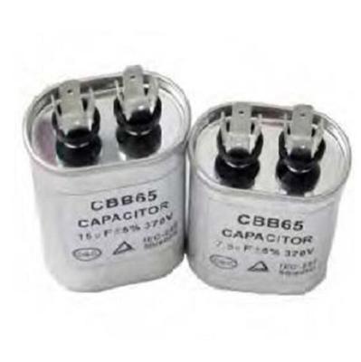 China CBB60 Air Conditioner or Refrigerator AC Capacitor Motor Start Shipping and Handling CE TUV ROHS Refrigerator Run Capacitor for sale