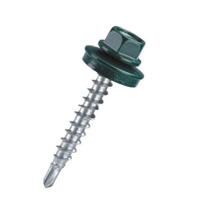 China food & Beverage Taiwan EPDM Gasket Roofing Self Drilling Gluing Screw for sale