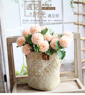 China Wedding Decor Multi-colors Dandelion Artificial Flower Head For Decoration Premium Artificial Flower Dandelion for sale