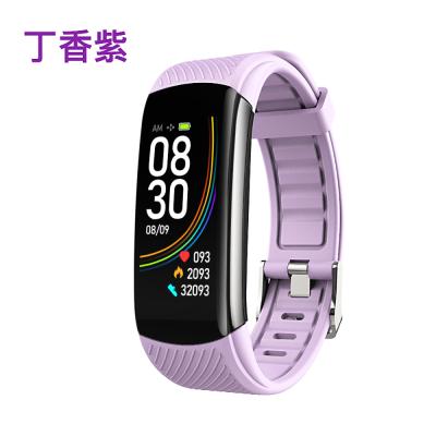 China Smart Watch Waterproof Smart Rubber Temperature Measurement Wristband Alarm Reloj Smart Watch for sale