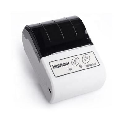 China 58mm mini USB Bluetooth thermal printer black and white micro bluetooth thermal printer Te koop