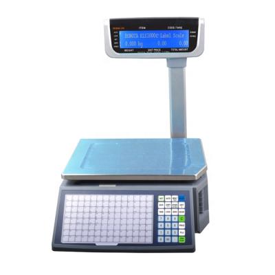 China RLS1000 Digital Price Weighting Digital Ticket Printing Calibration Weight Calculation Scale Width: 30~60mm en venta