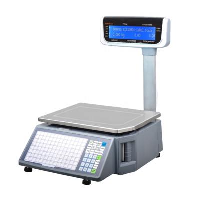 China hot sale RS232 label printer digital weighting label scale width: 30~60mm zu verkaufen