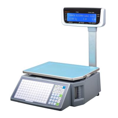 China 30kg packing receipt printing waterproof digital scale scale width: 30~60mm à venda