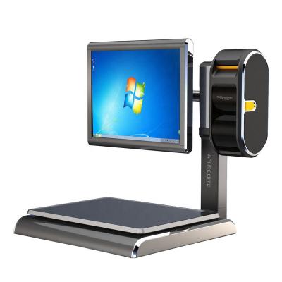 중국 Rongta Aurora S1L Supermarket Touch Screen Dual PC Scale with Printer Safe Capacity: 120% Normal Weighing Range 판매용