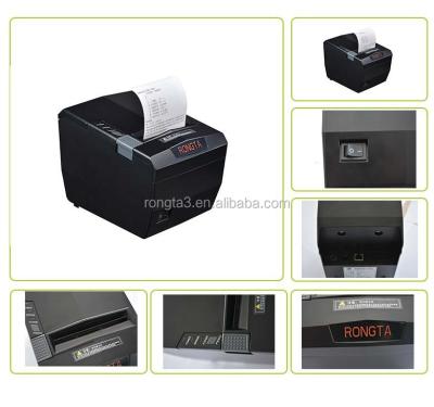 Cina 72mm or 64mm Rongta 80mm thermal receipt printer RP327-direct cutter printing-optional automatic kitchen, receipt and other retail system in vendita