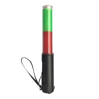 China Traffic Warning Signal LED Traffic Light Wand Flashlight Security Beacon Flashing Light Road Safety Warning Torch for sale