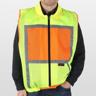 China Breathable VIS Viz High Visibility Safety Vest Hi Vest for sale