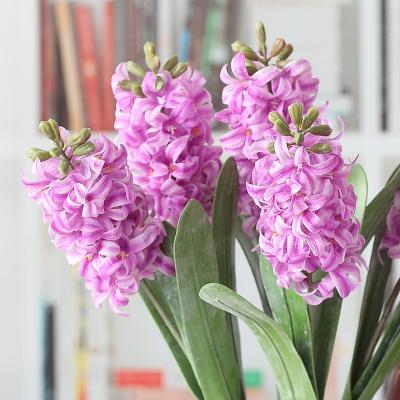 China Wedding Mother's Day Daimei Artificial Flowers Real Touch Hyacinth Flower For Wedding Decoration Flower Wholesale for sale