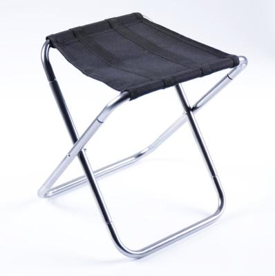 China Small Portable Aluminum Alloy Barbecue Bench Stool Portable Durable Rising Folding Practical Camping Fishing Chair Folding Chair Outdoor for sale