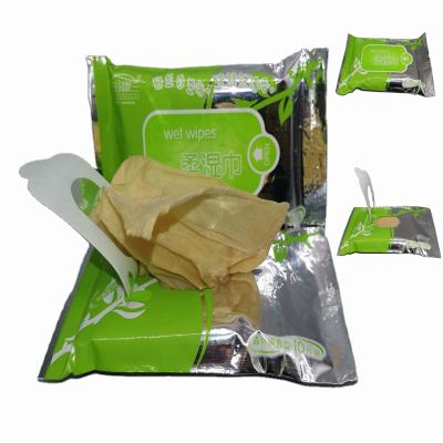 Cina Whole Price Cloth Cleaning Biodegradable Bamboo Cloths For Baby Skin Cleaning EDI Pure Water Disposable Bamboo Baby Cloths in vendita