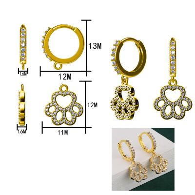 China TRENDY Custom Earrings Jewelry Women Gold Plated Platinum Plated Rose Gold Plated Earrings Stud Earrings Jewelry Factory Wholesale for sale