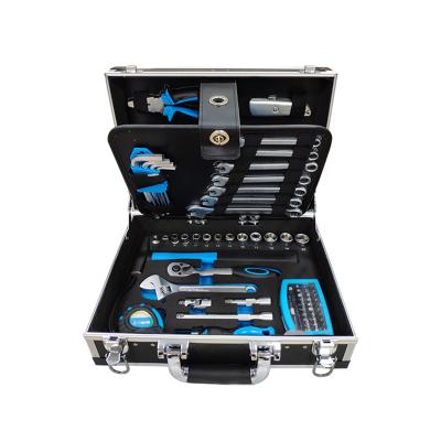 China Full Professional Car Workshop /Household/Mechanic Repair 83PCS Workshop /Household/Mechanic/Hand Tools Wrench Socket Set Car Repair Tool Kit In Aluminum Case for sale