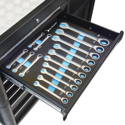 China Household Tool Kit 15 Pcs Combination Wrench Mechanic Tools Dual Wrench Precision Bi-Directional Combination Wrench for sale