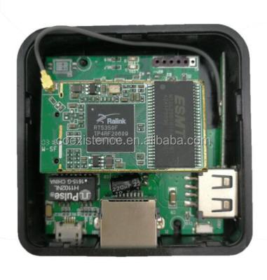 China SOHO customized mini router pcba with dip switch RS485 RS433 IC rj11 cable for sale