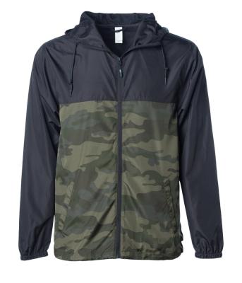 China Plus Size Lightweight Custom Anorak Hoodie Streetwear Anorak Unisex Camouflage for sale