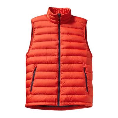 China Custom High Quality Anti-Shrink Goose Down Vest Ultralight Packable Down Vest Men's for sale