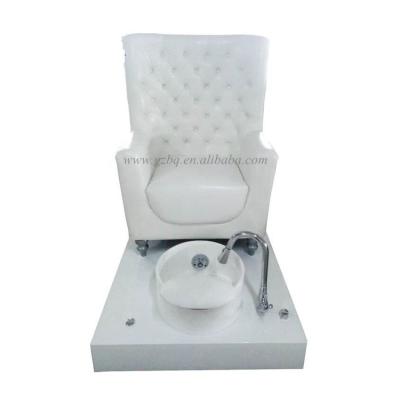 China 2019 luxury pedicure chair china manufacture high back throne chair wedding luxury spa for sale