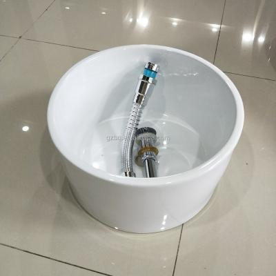 China Luxury; Antiquity ; European pedicure chair foot tub for spa shop wholesale foot spa large ceramic bowl for sale