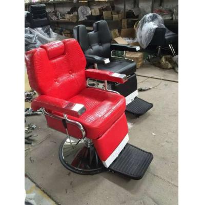 China Luxury; Antiquity ; Hot European Red Barber Chairs Equipment from Layug Barber Chair Wholesale Styling Salon for sale