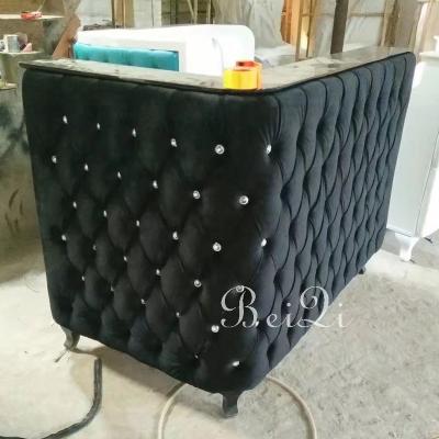 China Cheap Cashier Desk Comfortable Table Used Reception Counter Promotion Counter Beauty Salon Table for sale