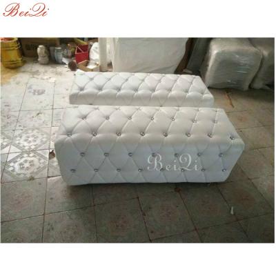 China 2019 Hot Selling Waiting Chair Salon Customer Waiting Chair With Diamond for sale