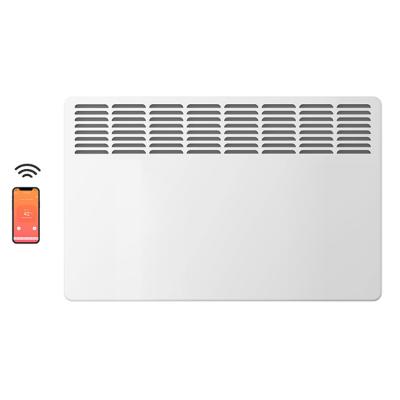 China Hotel 1000w-2500w WiFi App Control Carbon Panel Crystal Wall Heater Free Convection Heater for sale