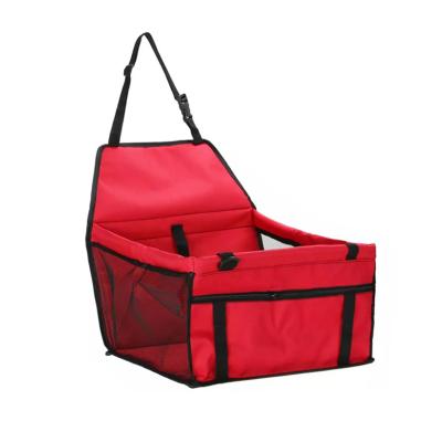 China Portable Breathable Cushion Cat Bed Pet Dog Car Carrier Foldable Pet Car Moving Bag for sale