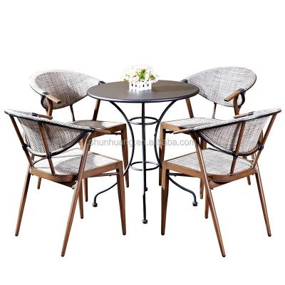 China Promotional Water Proof Outdoor Garden Furniture Dining Sets teslin Dining Chair for sale