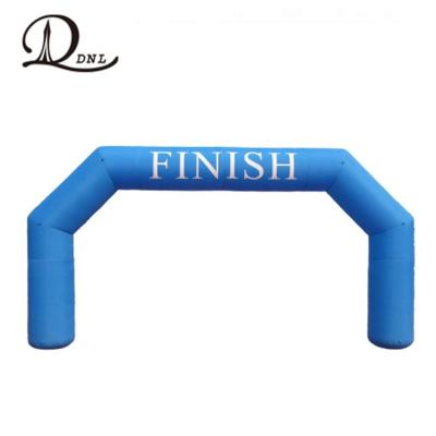 China Inflatable Advertising Line Finish Line Inflatable Arch Event Logo Colorful Printing Promotion Inflatable Arch Start Outdoor Wrapping Arch for sale