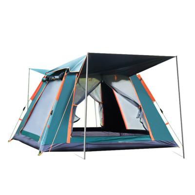 China Wholesale Camouflage Game 3-4 Person Outdoor Camp Tent Quick Open Automatic Pop Up/Field Up Camping Tent Customized Logo Beach Camping Tent for sale