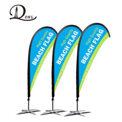 China Wholesale Custom Outdoor Teardrop Flag Printing Outdoor Advertising Display Display Promotion Outdoor Beach Flags for sale