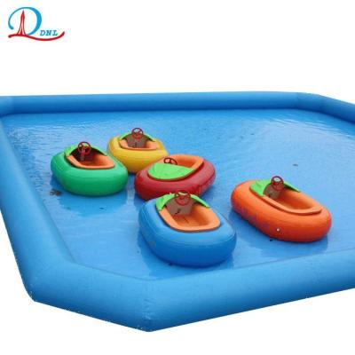 China 5-6 Hours Water Bumper Boat High Quality Kids Motorized Electric Inflatable Bumper Boat For Outdoor Amusement Water Park for sale