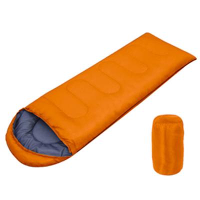 China Envelope Type Sleeping Bags For Extreme Winter With 2.4kgs Filling Cotton Outdoor Camping Envelope Winter Waterproof Sleeping Bag With Hood for sale