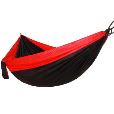 China Patio\Garden\Outdoor Free Shipping Portable Hiking Relax Hanging Rip Stop Hammock for sale