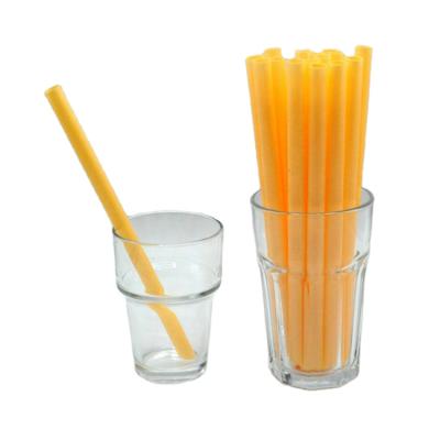 China Custom Modern Environmental Protection And Durable High Quality Logo Thick Compostable PLA Drink Straw for sale