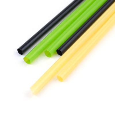 China Modern 100PCS Poly Bag Packing Disposable Biodegradable Eco Friendly PLA Drinking Straw In Bar Accessories for sale