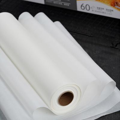 China Non Stick Liner Jumbo Roll Parchment Siliconeized Parchment Baking Paper Eco-friendly Non Stick Reusable Greaseproof for sale