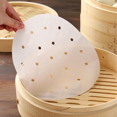 China Professional Reusable Siliconized Parchment Paper Cheesecake Baking Sheets Air Fryer Paper Roll with Customized Design for sale