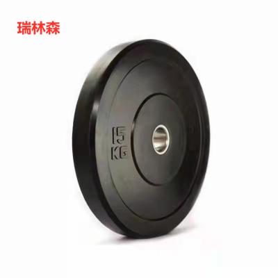 China Universal Weightlifting Bumper Plates For Training Rubber Bumper Plate for sale