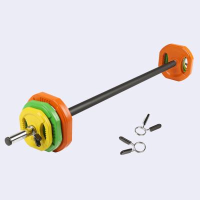 China Universal Hot Sale Factory Fitness Indoor Weightlifting Equipment 20kg Adjustable Barbell Stopper Set for sale