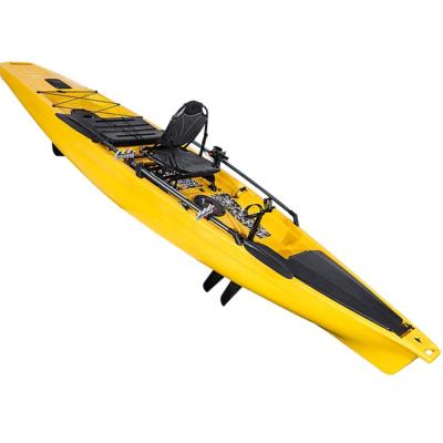 China Durable Professional Necky Kayak Fishing Competition Fishing Boat Fin Drive Pedal Kayak for sale