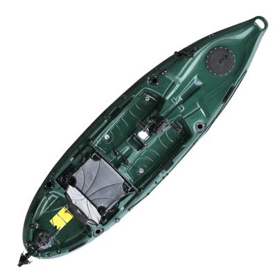 China Mako 2020 Single Kayak HDPE Material Riot-Canada 10 One Man Fishing Kayak With Pedal Drive for sale