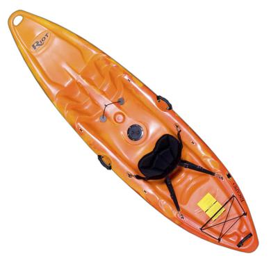 China Sigle Kayak Handy Folding Canoe Fishing Kayak With Single Paddle Sit On Top Rowboat for sale