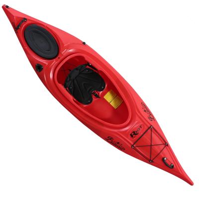 China Red Sigle Kayak RIOT Roto-mount Sit Touring Kayak for sale